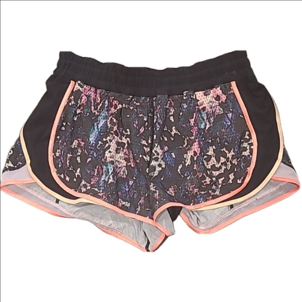 Lululemon Meshed Up Shorts Floral Sport